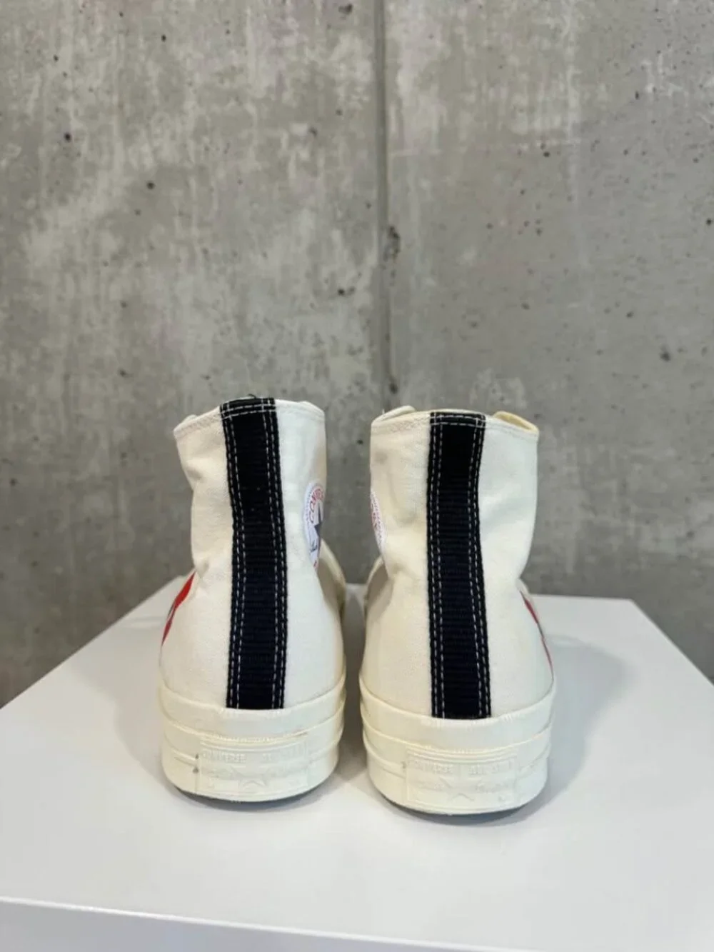Converse x COMME des GARÇONS PLAY Chuck 70 White Men’s US 8 Women’s US 10